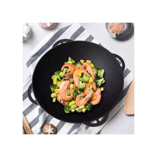 HEB Bogrács/Lábas/Szeletsütő 3in1, 32cm, öntöttvas