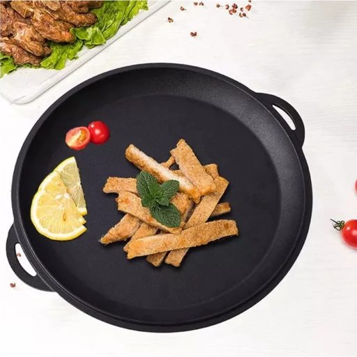 HEB Bogrács/Lábas/Szeletsütő 3in1, 32cm, öntöttvas