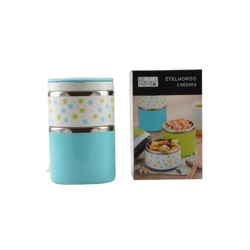 Virágos ételhordó 2 részes