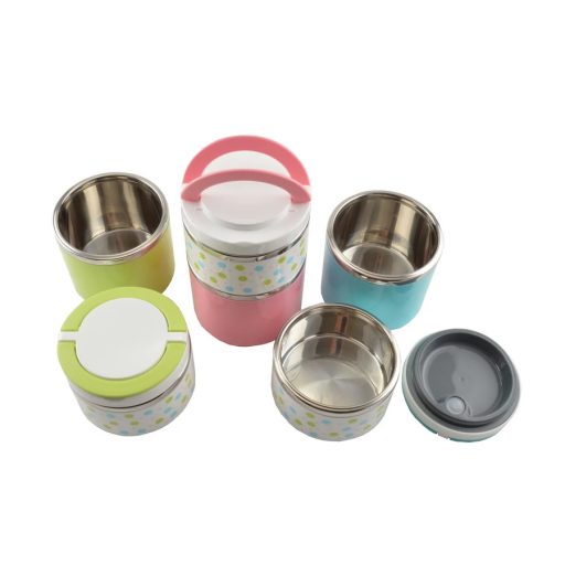 Virágos ételhordó 2 részes