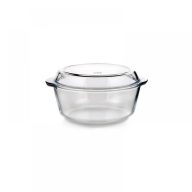 Borcam hőálló sütőtál 3 liter kerek